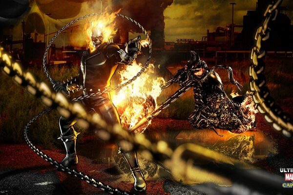 Cadena de justicia de Ghost Rider