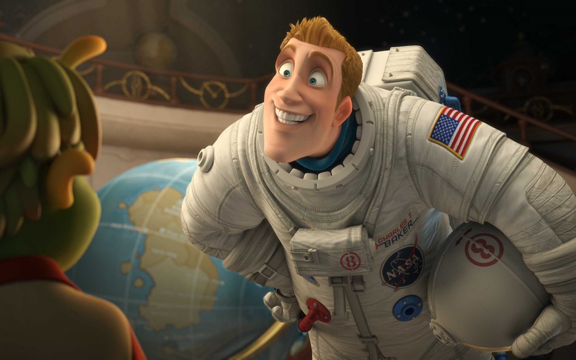 planet 51 ересек жалғыз кию әйел портрет ғарышкер