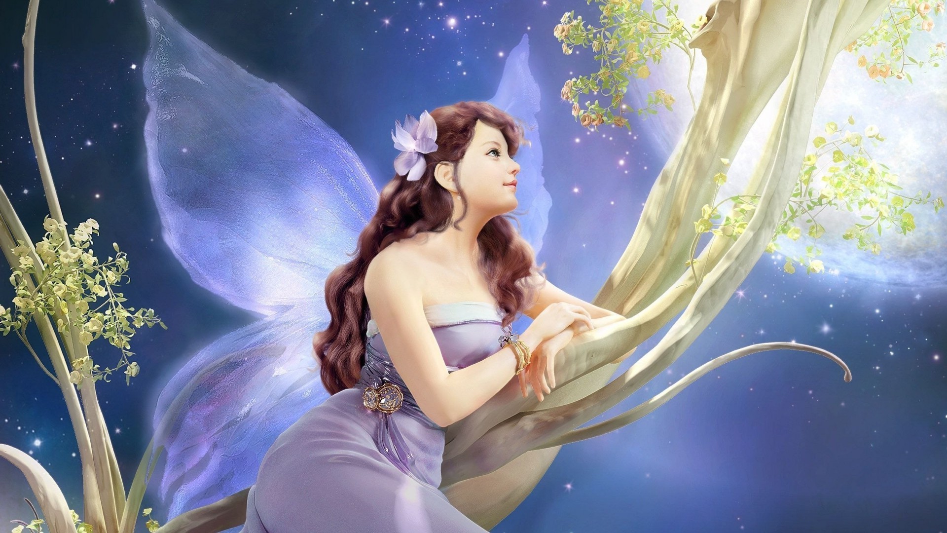 witch woman fairy fantasy beautiful magic art nature summer girl