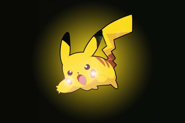 Illustration d art, conception de pokemon Pikachu