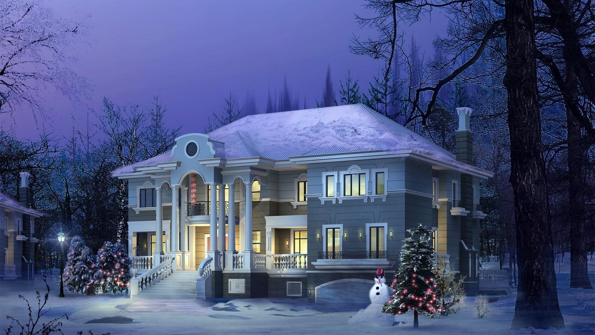 houses and cottages house home architecture building tree snow winter daylight wood outdoors