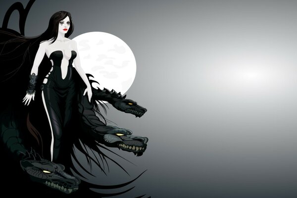 The Dark Lady of the Midnight Dragons