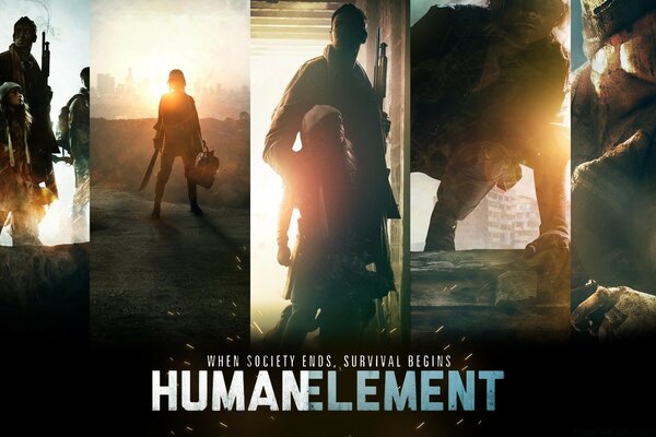 Бес сурет. Humanelement Кейіпкерлері