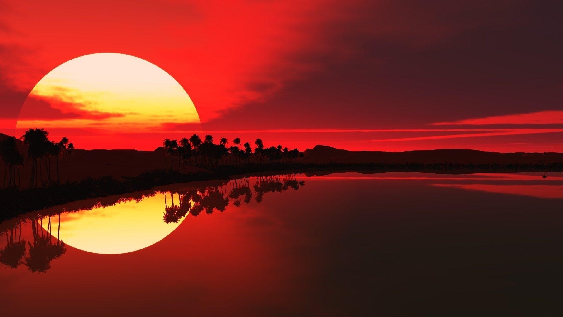 the sunset and sunrise sunset dawn evening sun dusk sky water silhouette nature landscape reflection