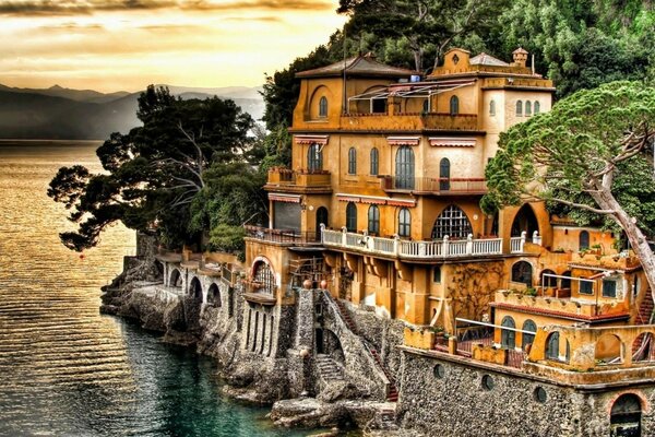 Beautiful house by the sea