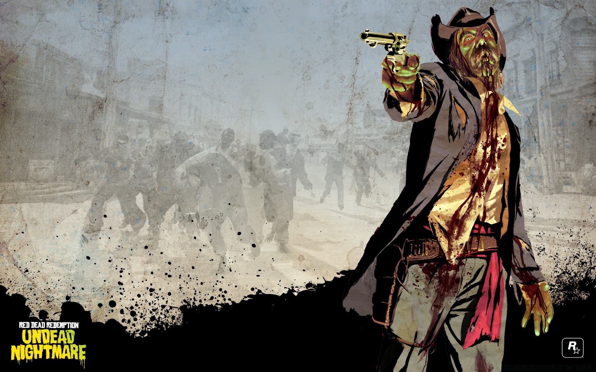 red dead redemption mujer desgaste adulto ilustración hombre