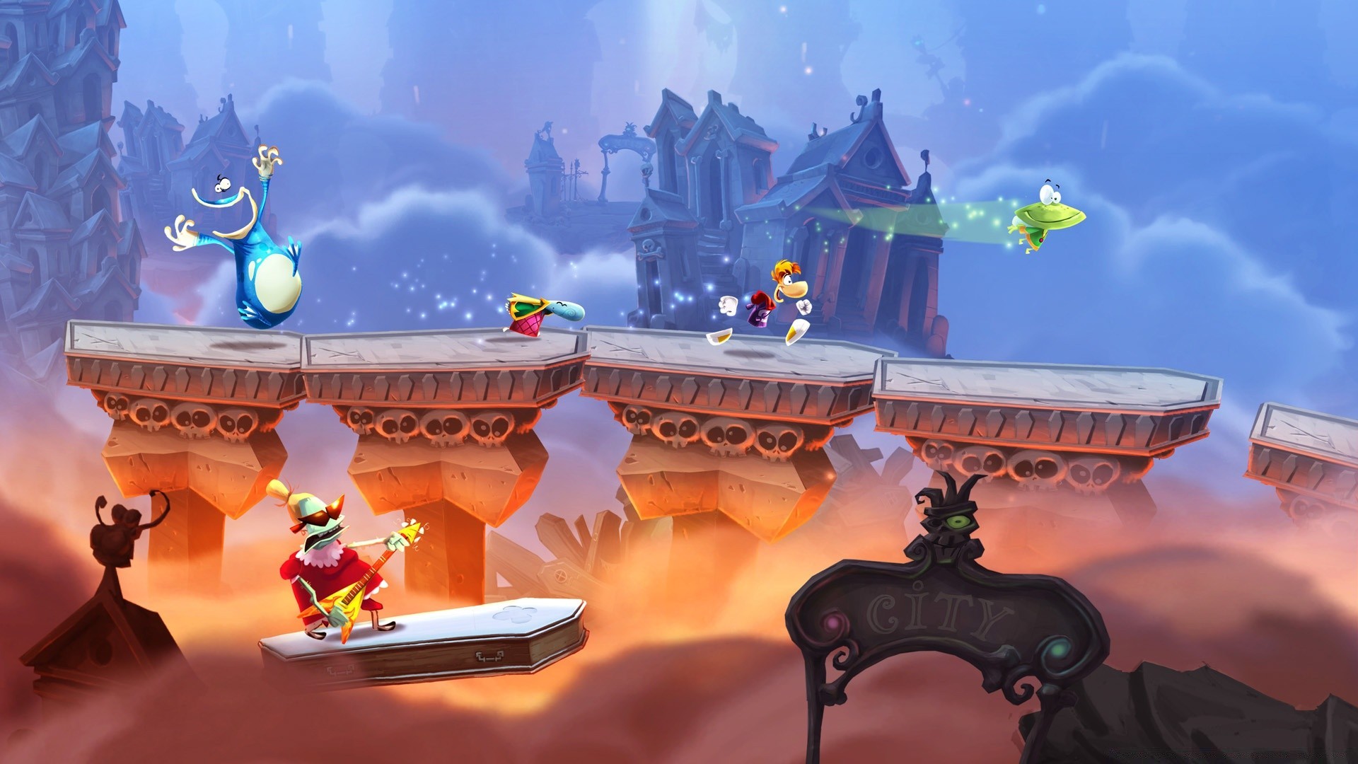 rayman niebo podróże na zewnątrz wieczorem krajobraz architektura księżyc