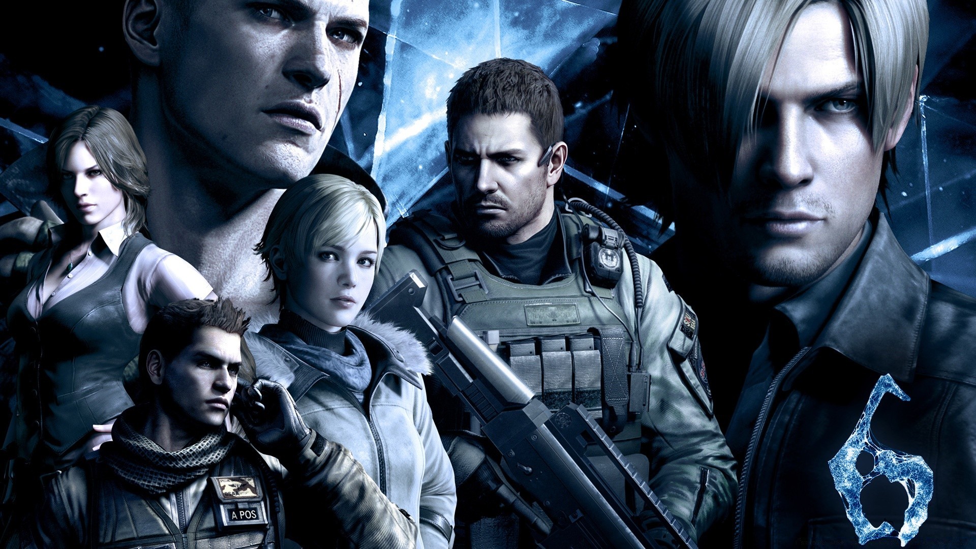 Resident Evil 6 Characters Iphone Wallpapers For Free