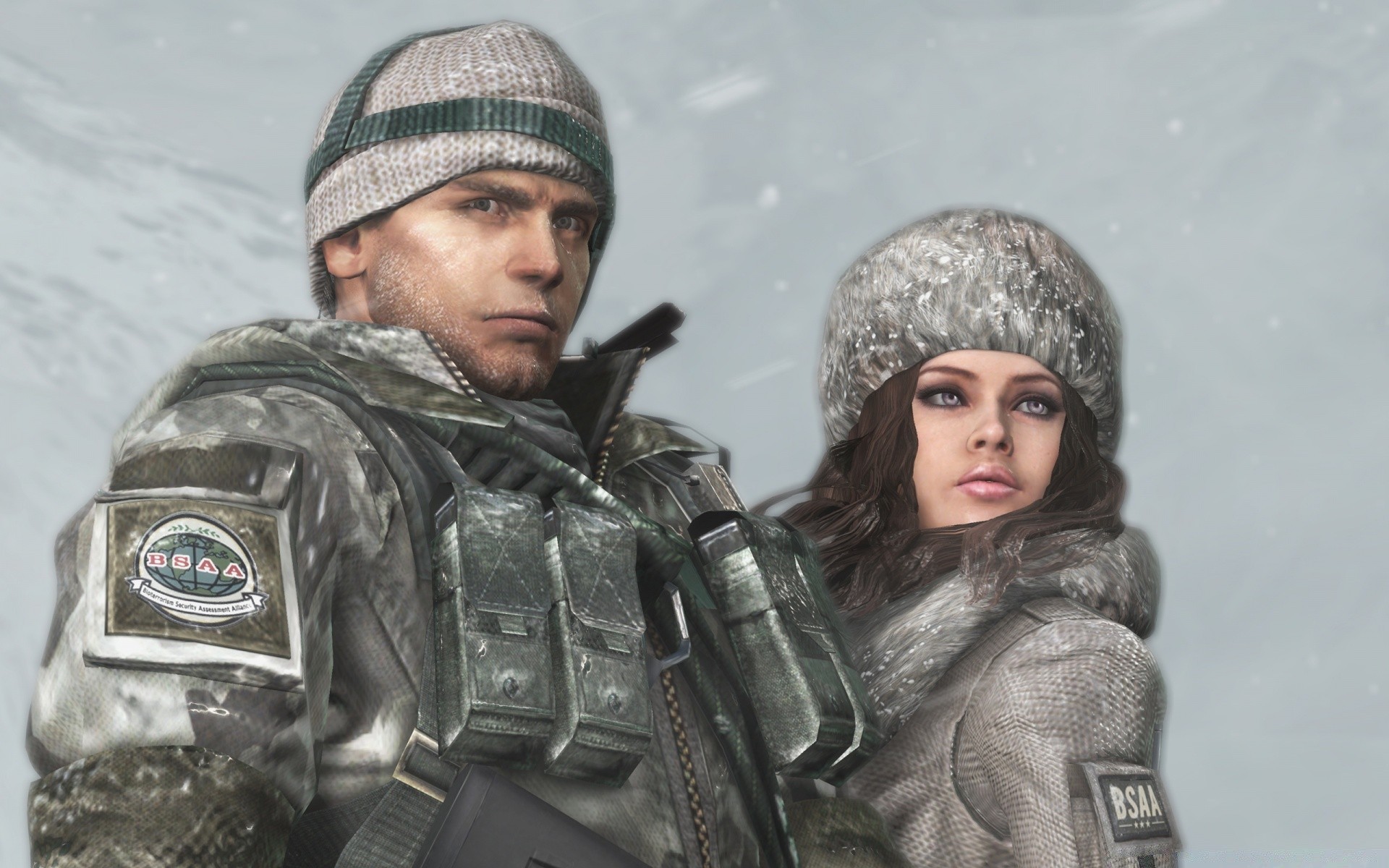 resident evil inverno freddo neve cappotto ritratto indossare uomo soldato adulto militare guerra copertura esercito gelo battaglia uno