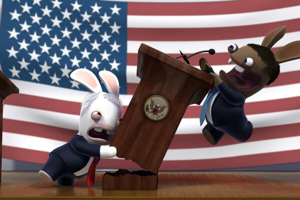 Hares in the American flag election