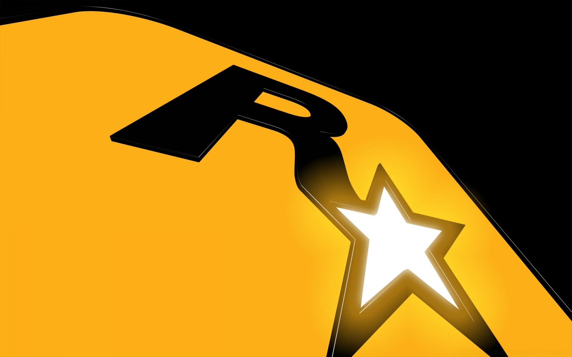 rockstar games illustration symbol sign business shape desktop conceptual graphic