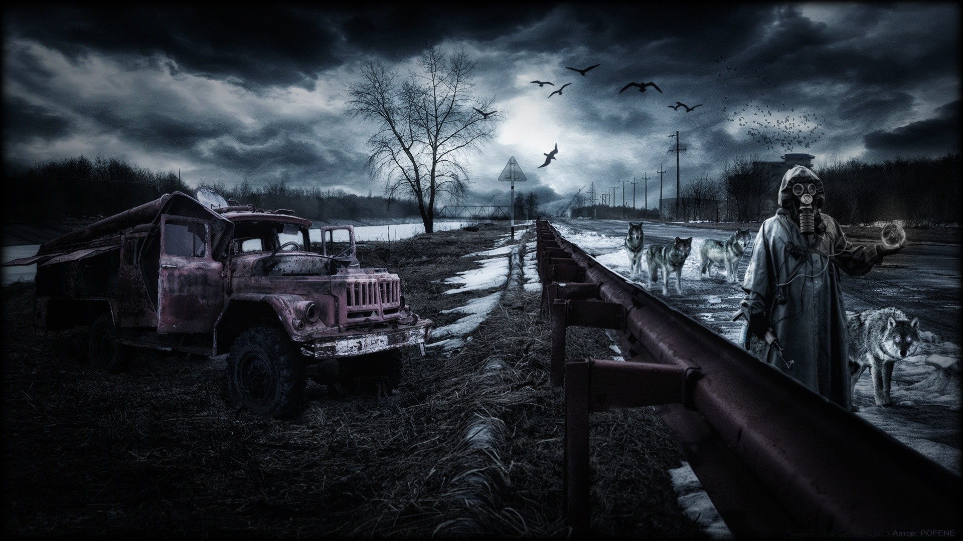 s.t.a.l.k.e.r. vehicle transportation system winter