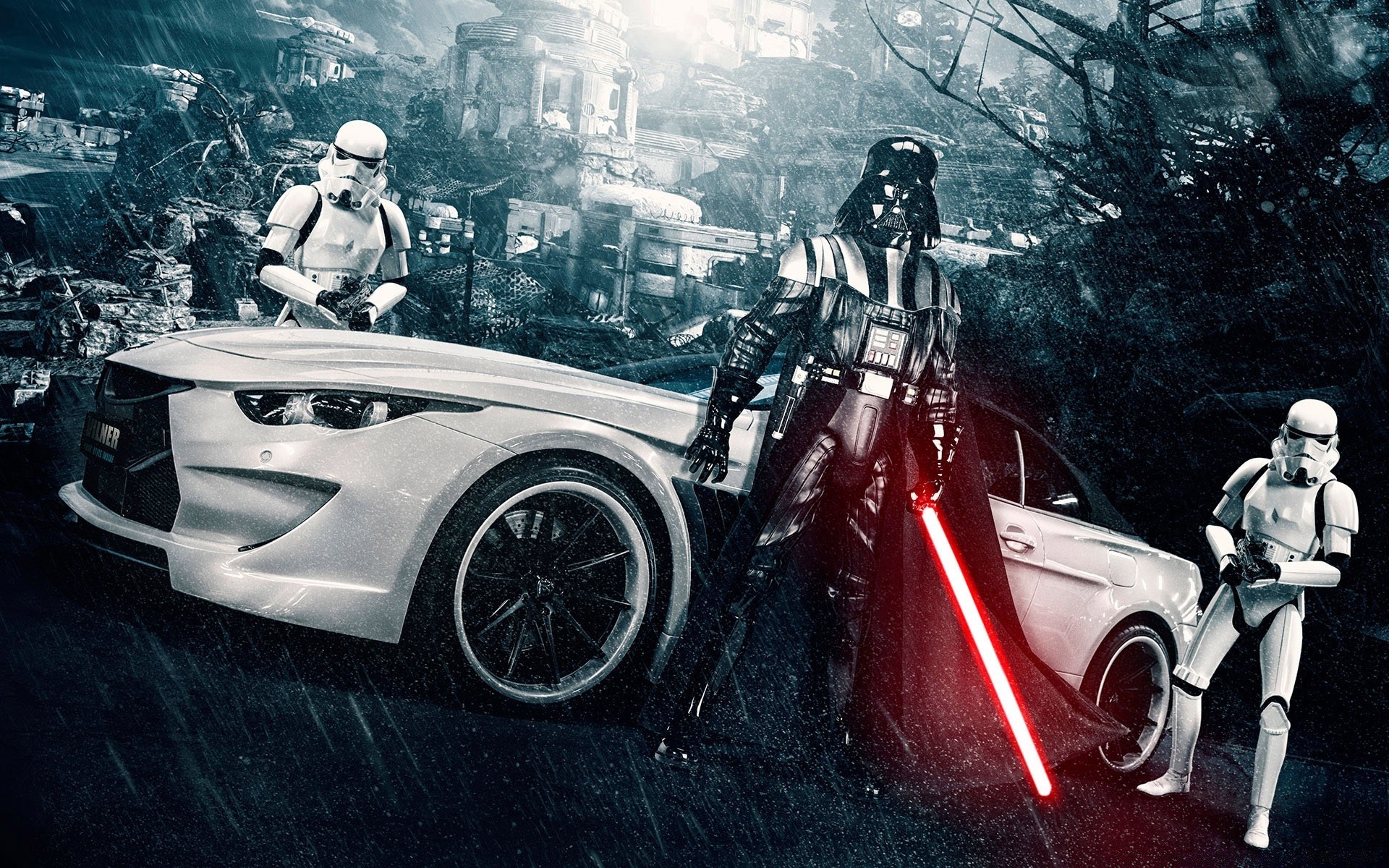 star wars coche sistema de transporte coche adulto persona grupo