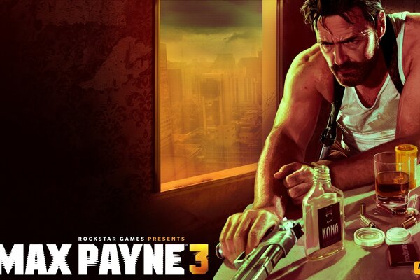 Wallpapers from the game Max payne 3