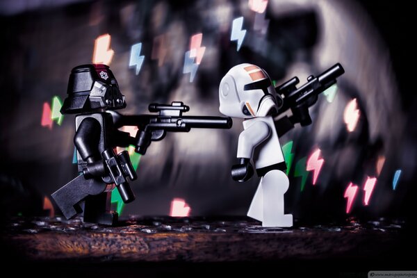 Lego men from Star Wars