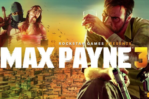 Plakat gry Max Payne 3