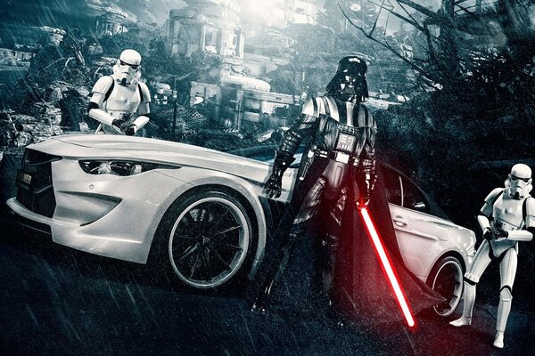 Star Wars is Coming out of the Sports Car