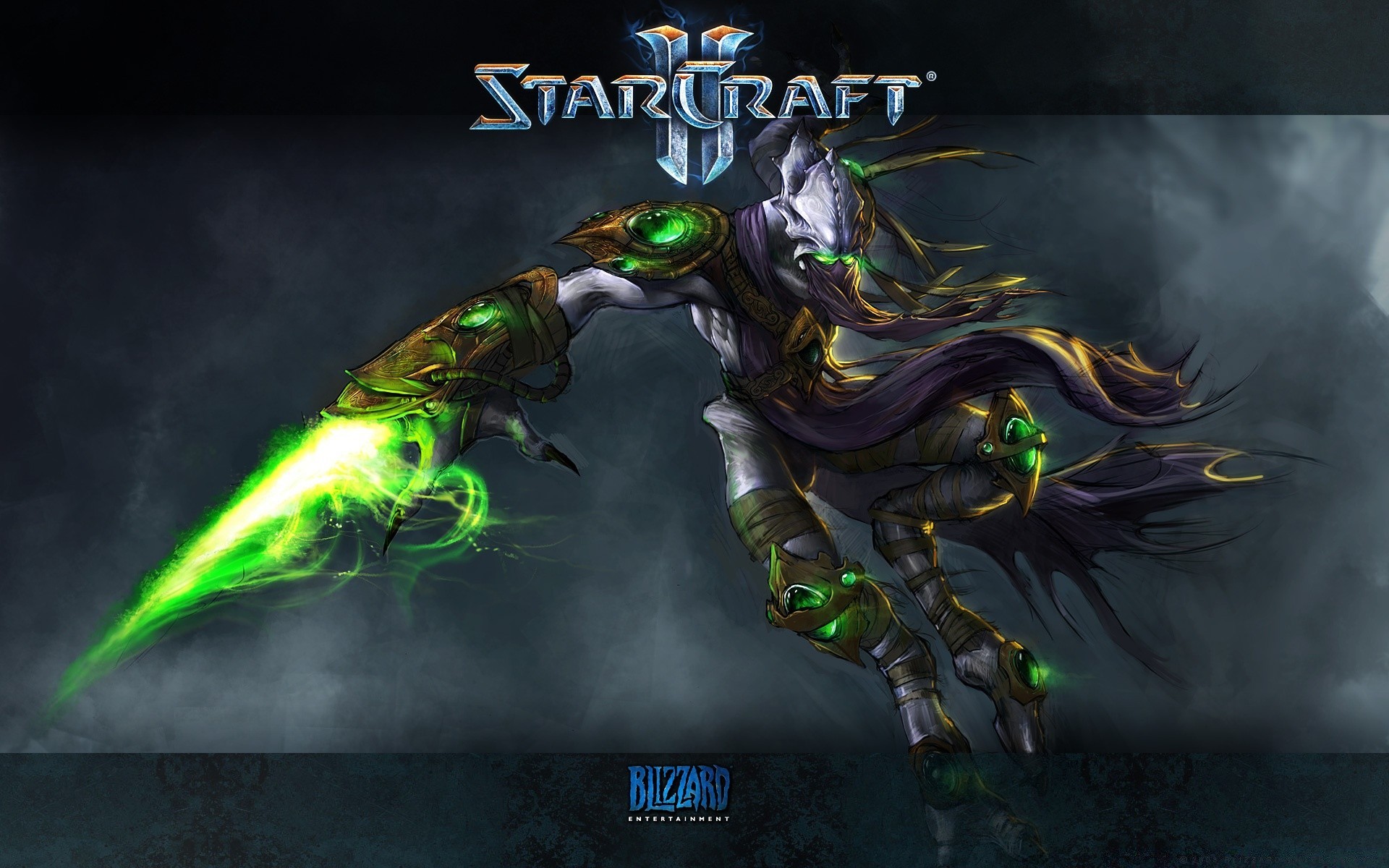 starcraft scuro natura fumo illustrazione