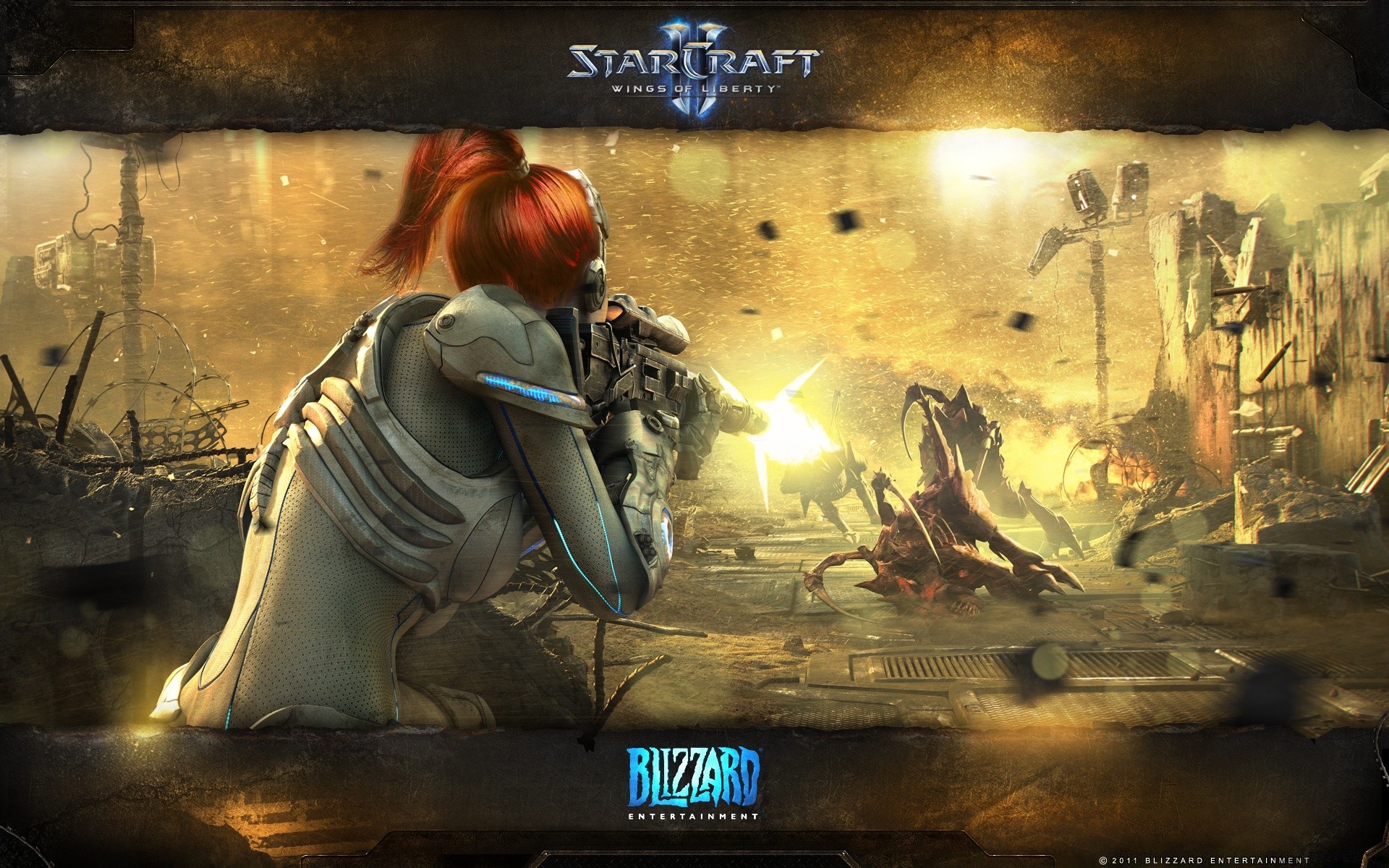 starcraft man flame war art adult exploration illustration music smoke battle military weapon wear