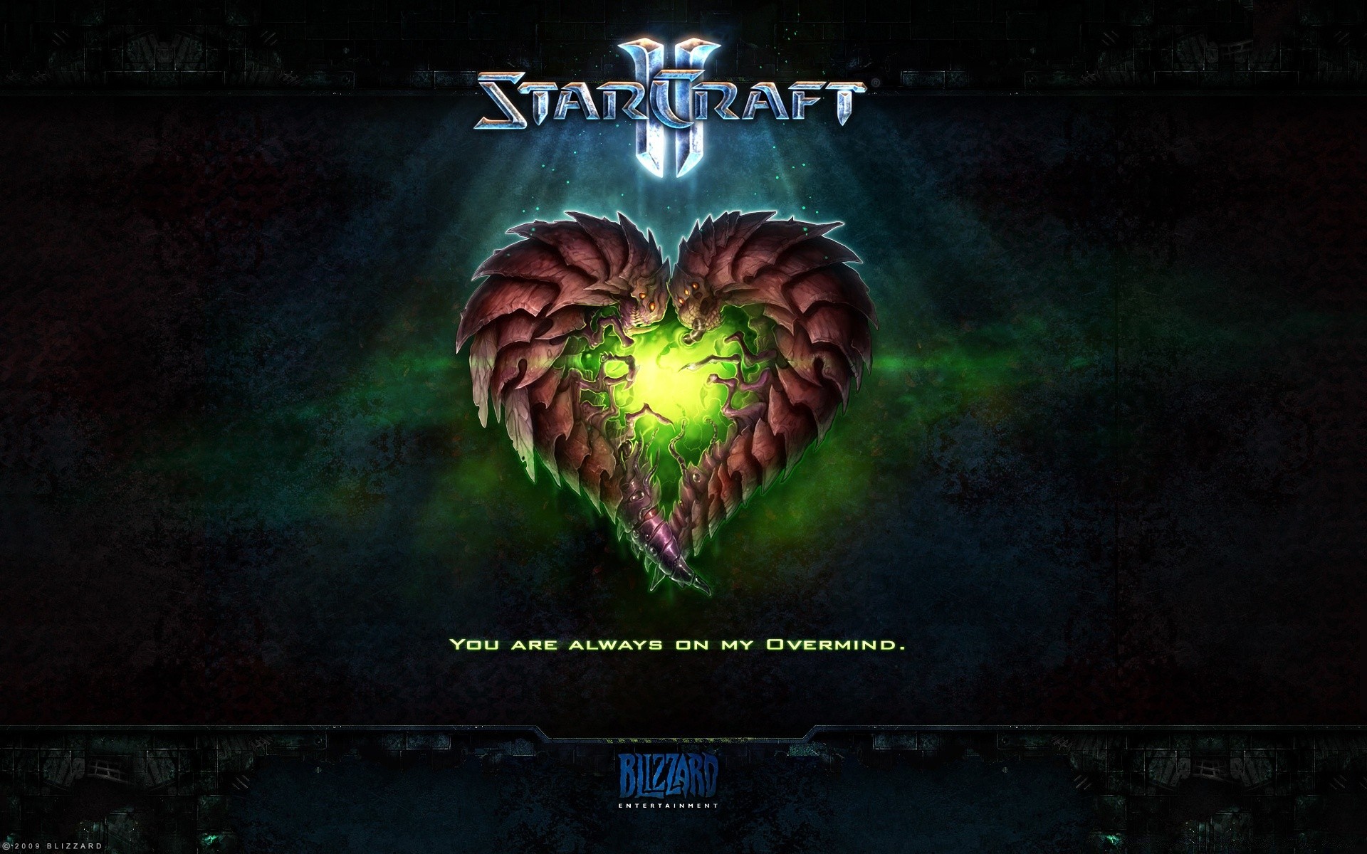 starcraft scuro illustrazione natura