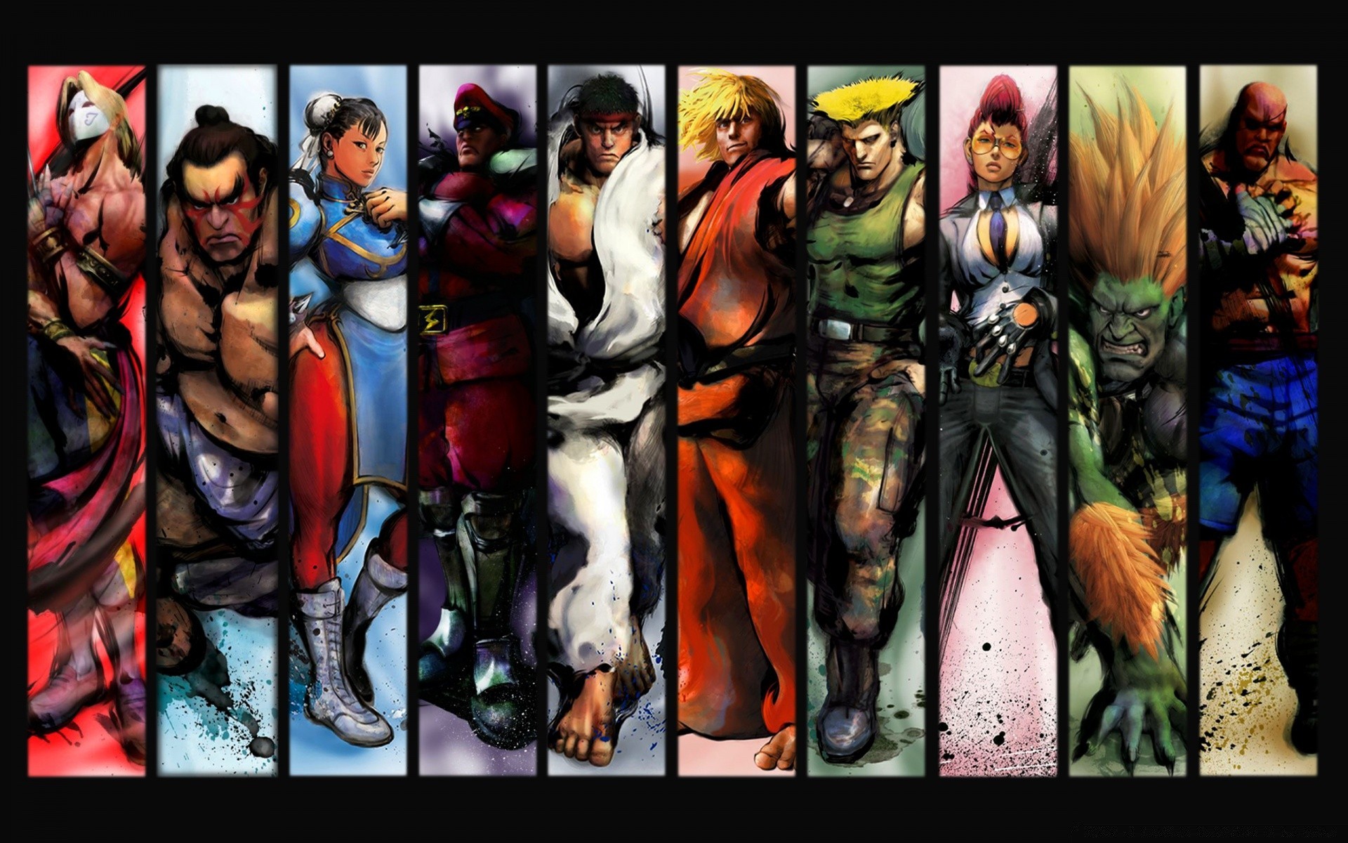 street fighter femme religion art groupe homme