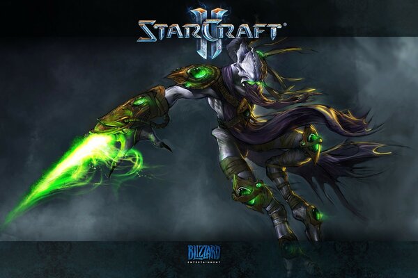 Illustrazione del fumo scuro nella natura di starcraft