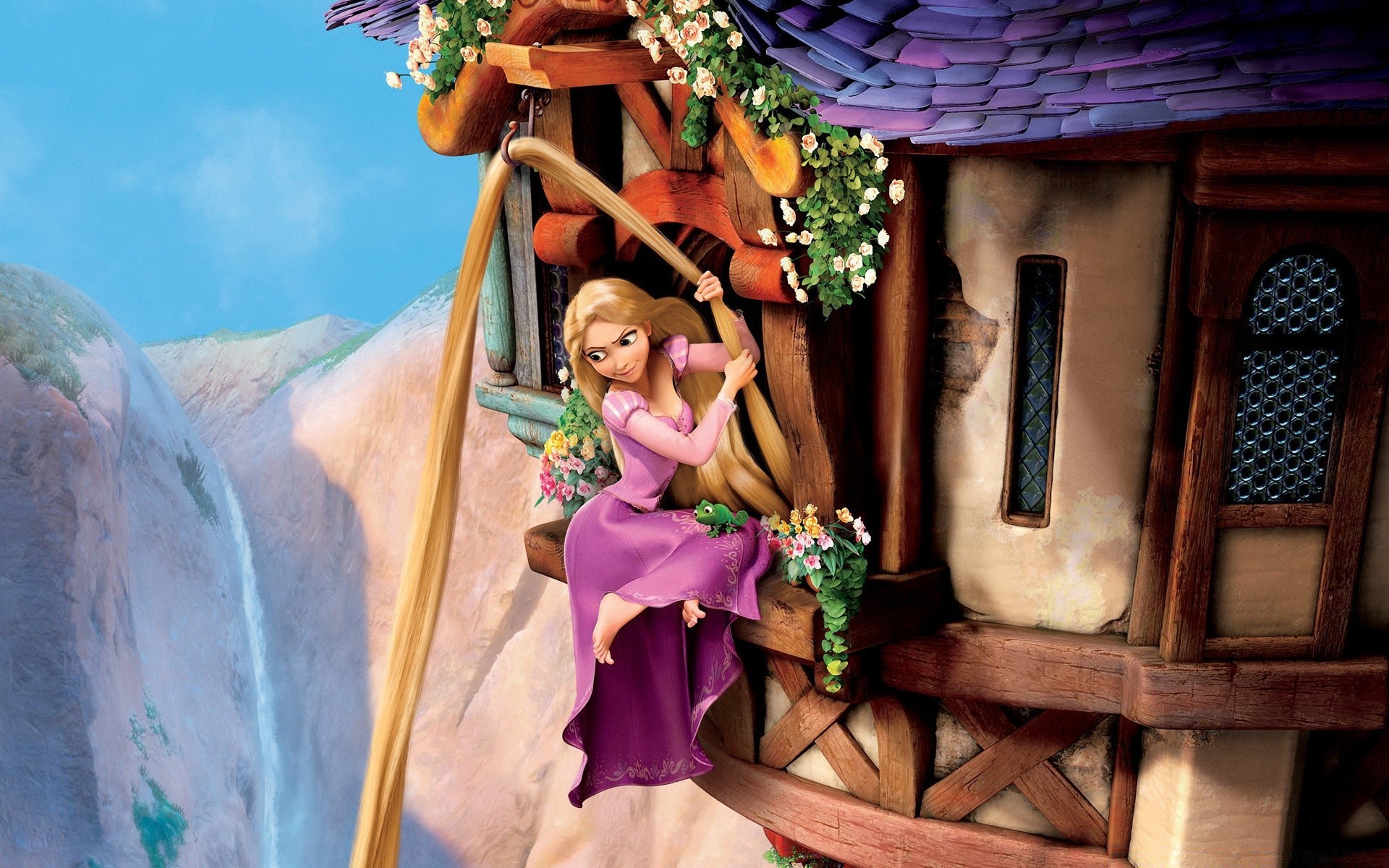 tangled donna indossare religione adulto velo bambino all aperto