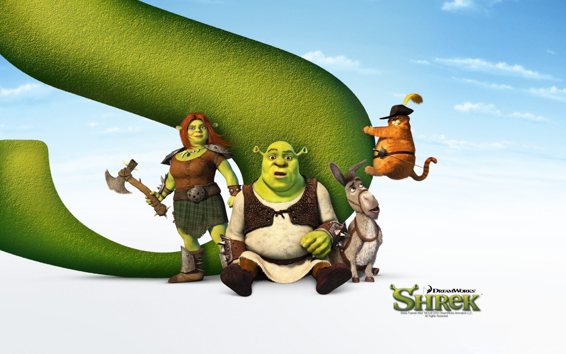 shrek man illustration adult