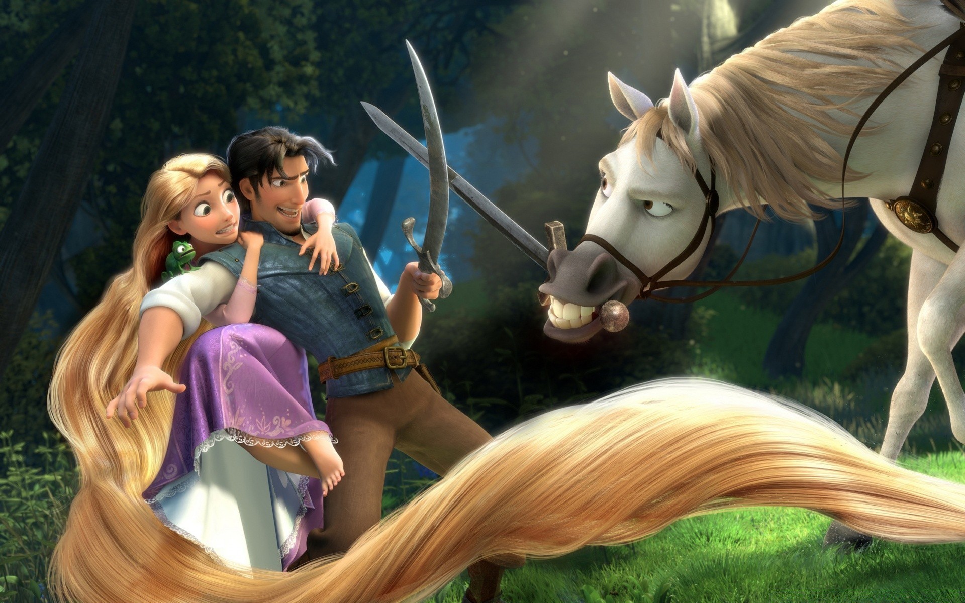 tangled donna adulto due uno all aperto tempo libero indossare ragazza