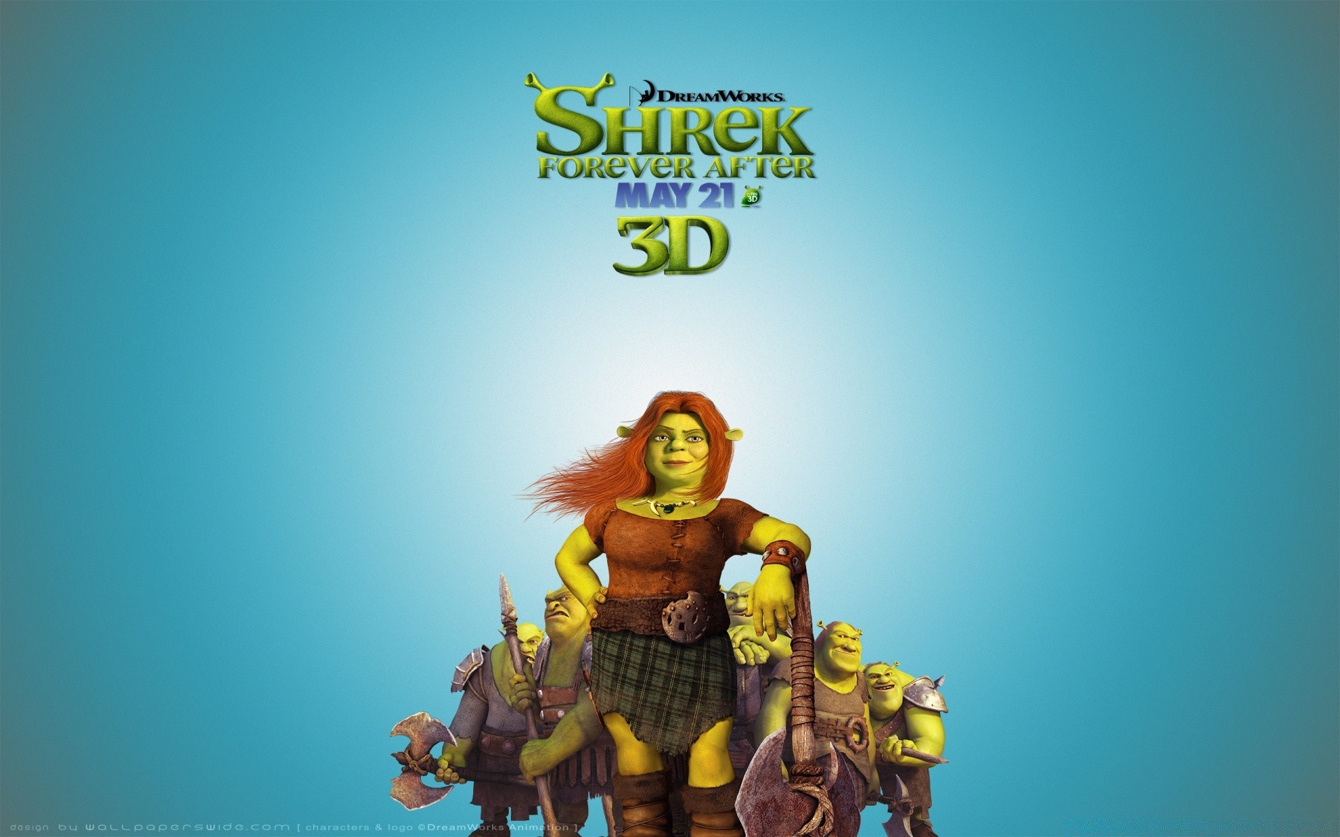 shrek diversión al aire libre mujer