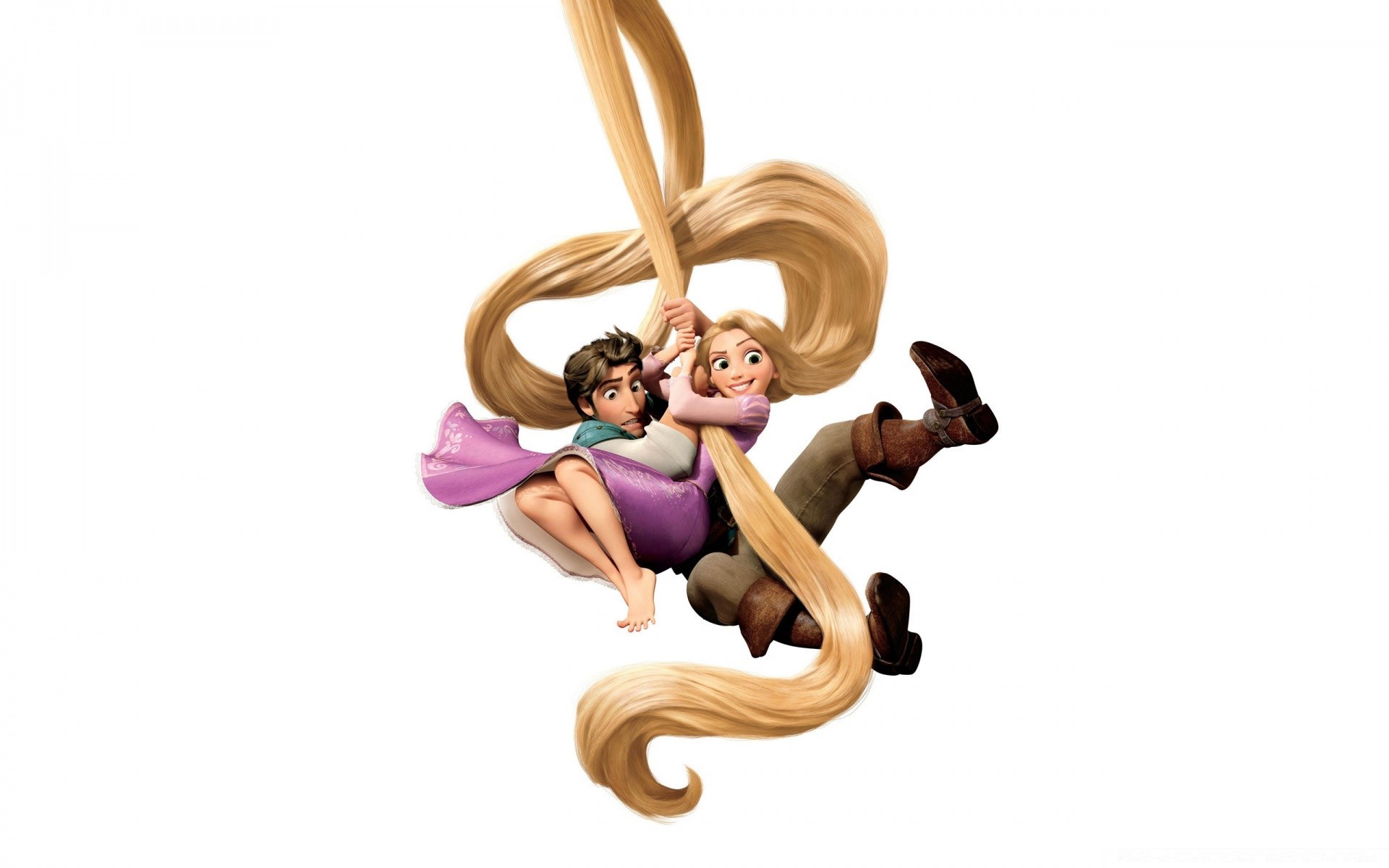 tangled menina bebê área de trabalho isolado mulher fofa