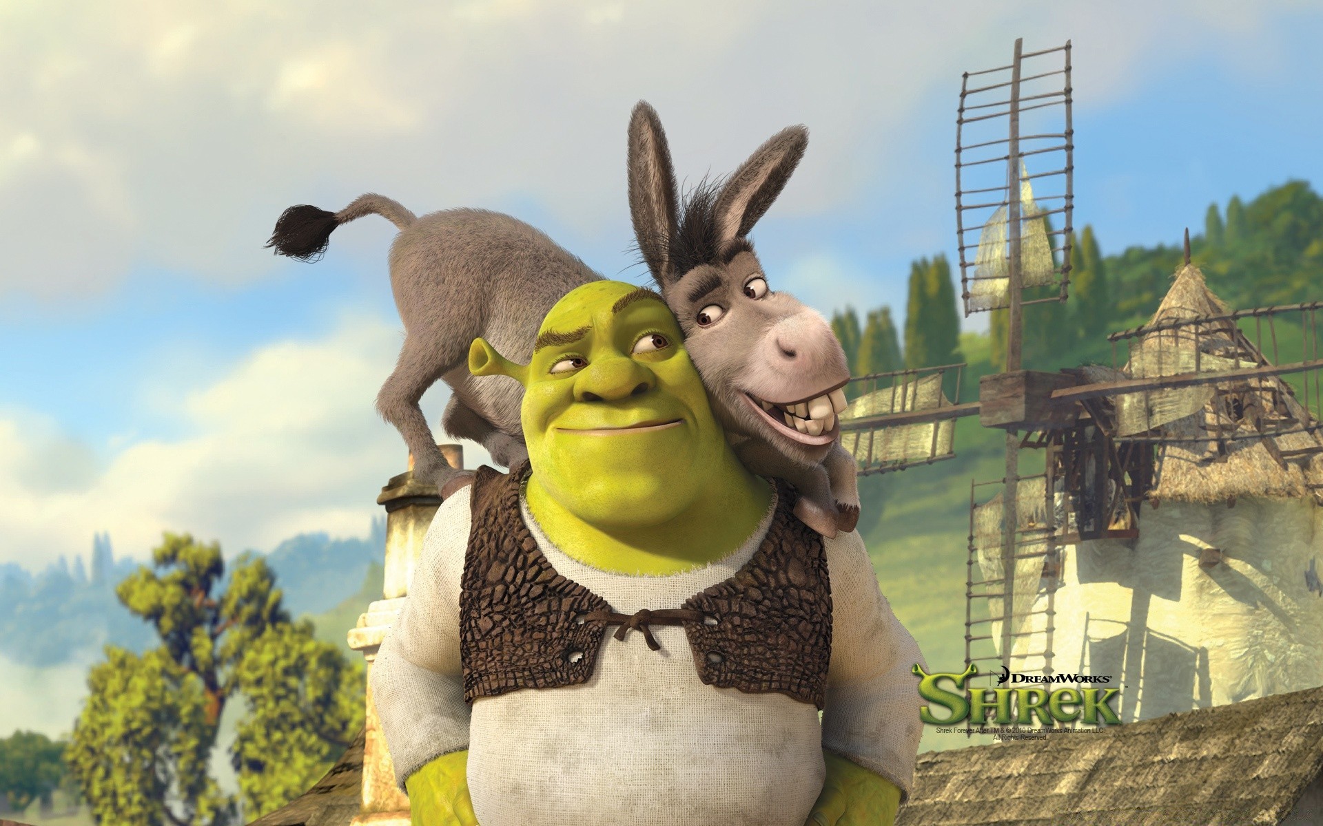 shrek açık havada doğa gökyüzü seyahat iki yaz