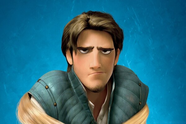 Der Räuber Flynn aus dem Cartoon Rapunzel