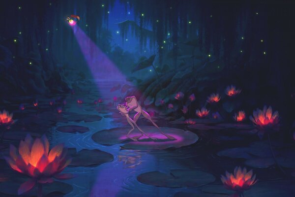 The princess and the frog мультфильмінің аннотациясы