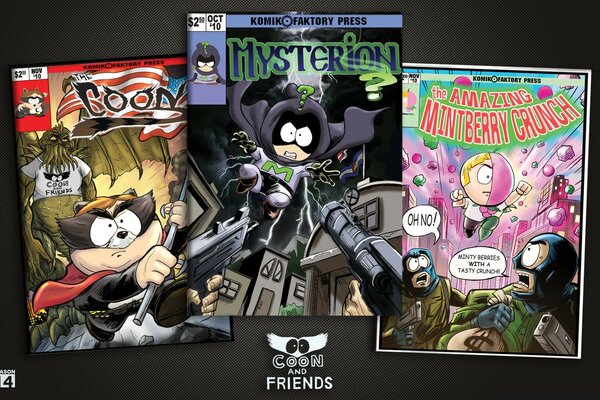 Collection de magazines south park