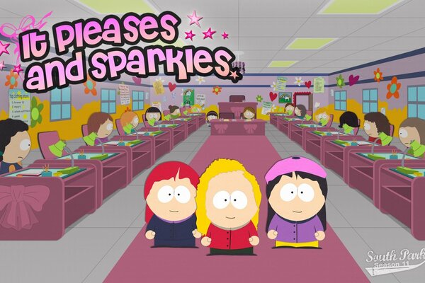 Las colegialas de South Park