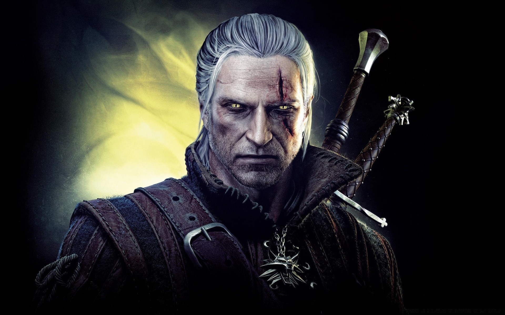 the witcher one portrait adult man music