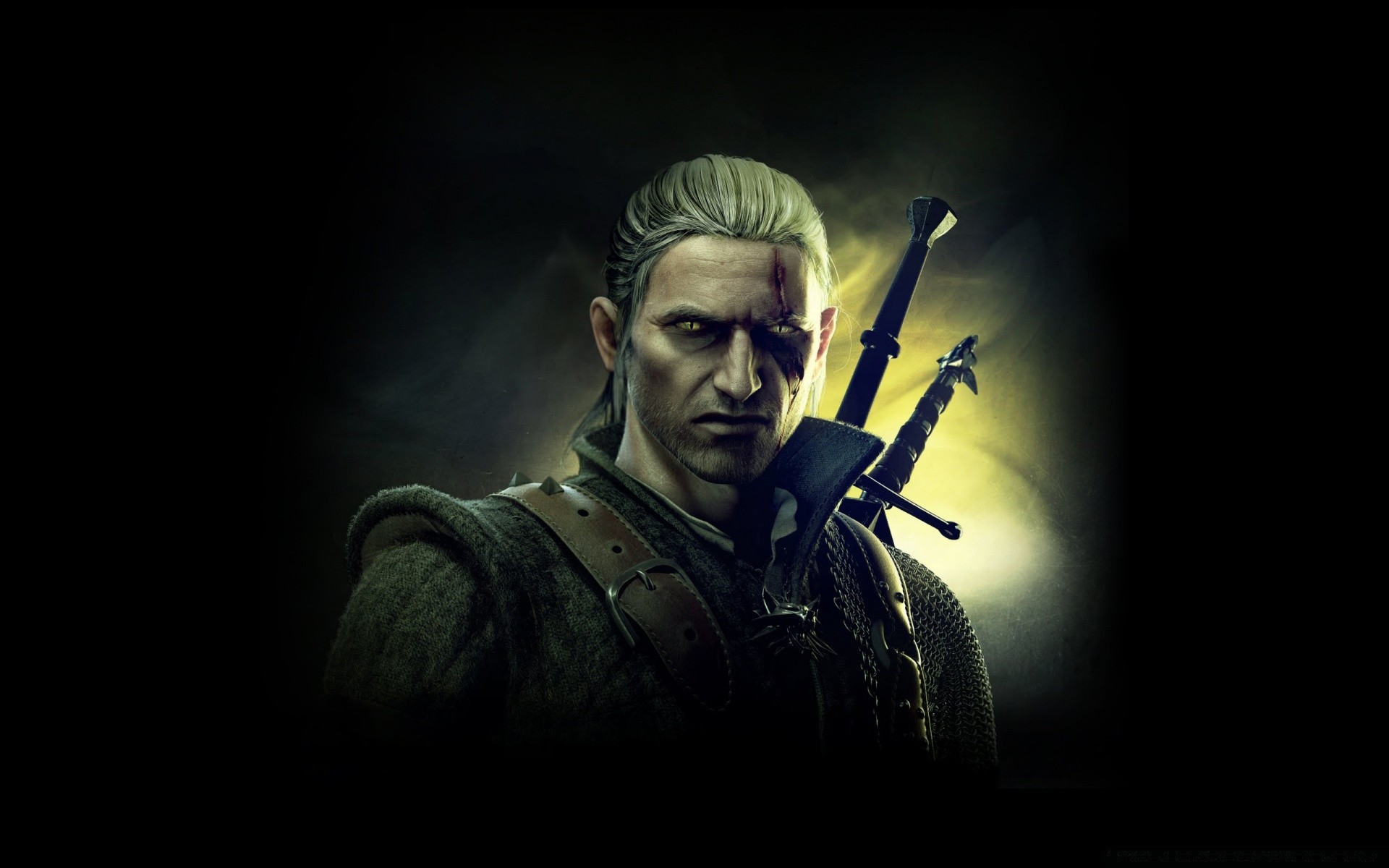 the witcher one adult man military portrait war soldier weapon uniform army gun wear music combat