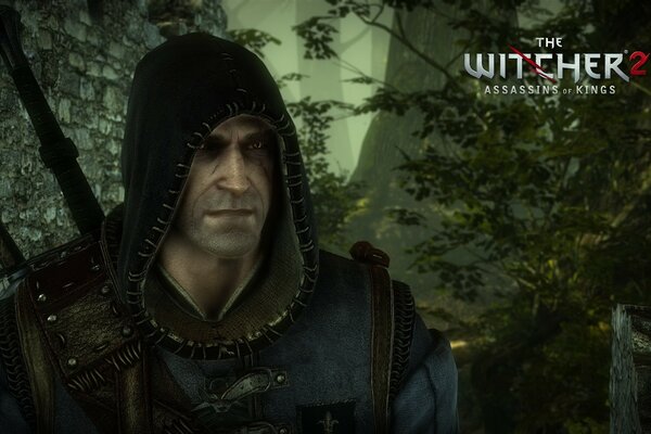 The character of the game is a man in a hood