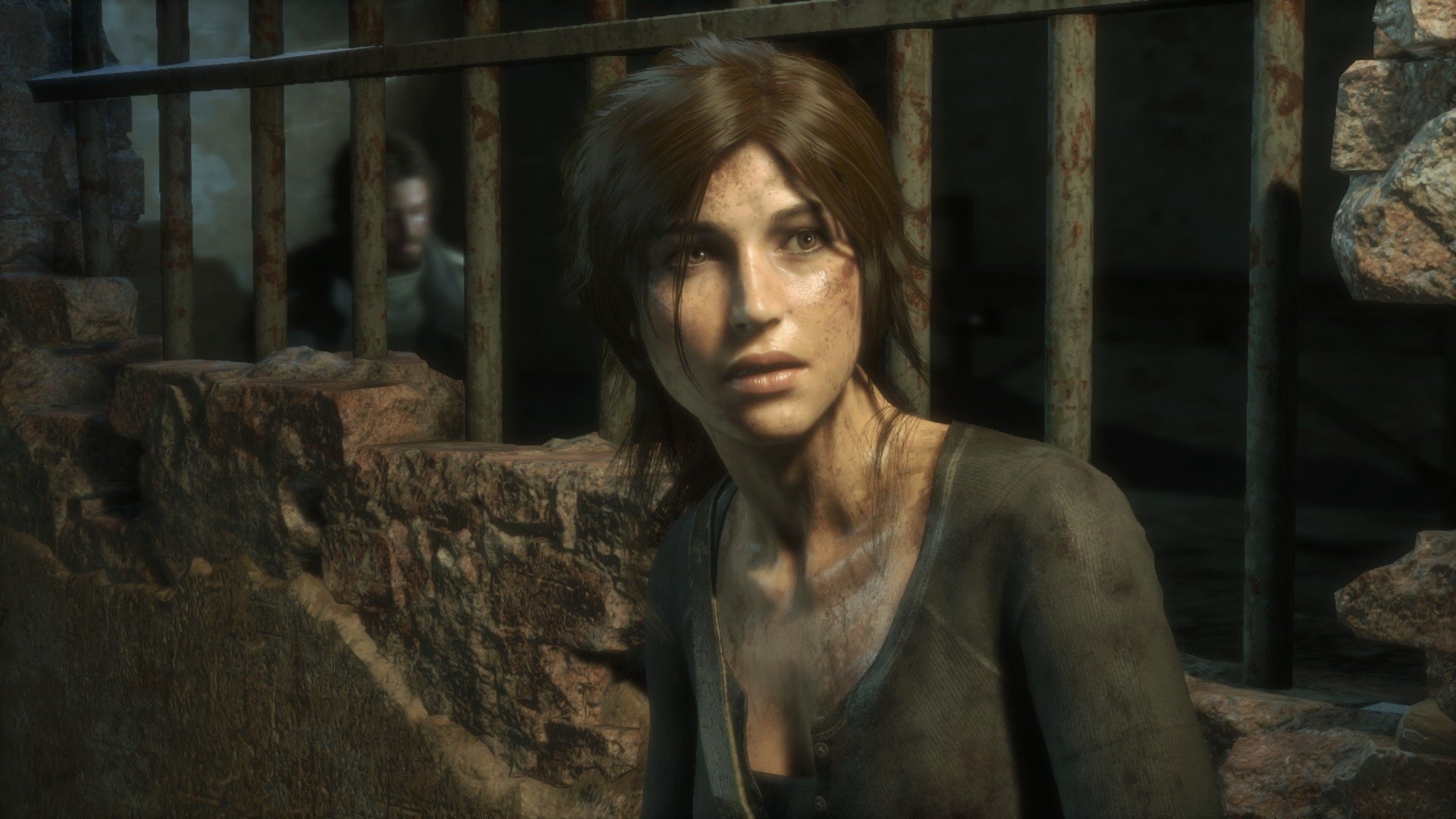 tomb raider erwachsener ein porträt frau tragen