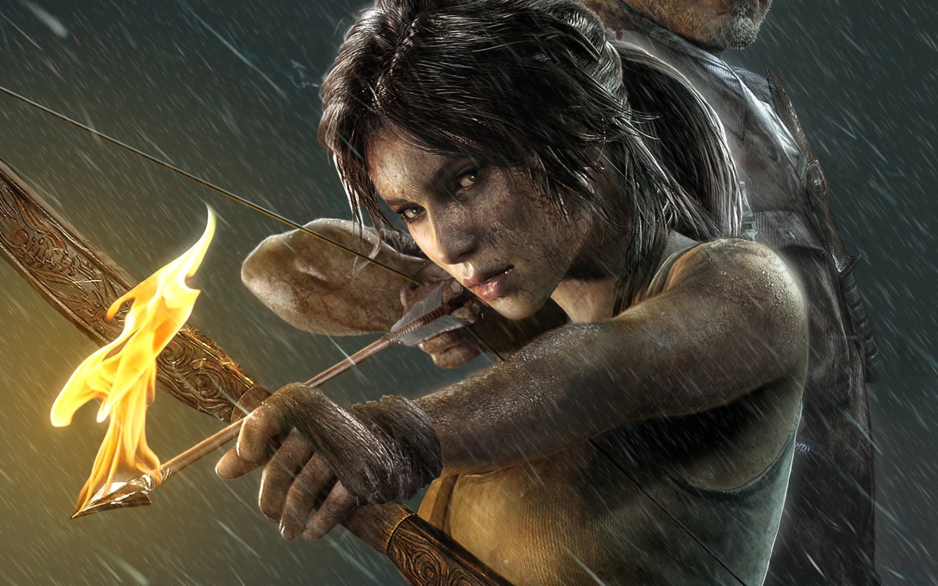 tomb raider небезпека один жінка дим дорослий портрет полум я людина темний