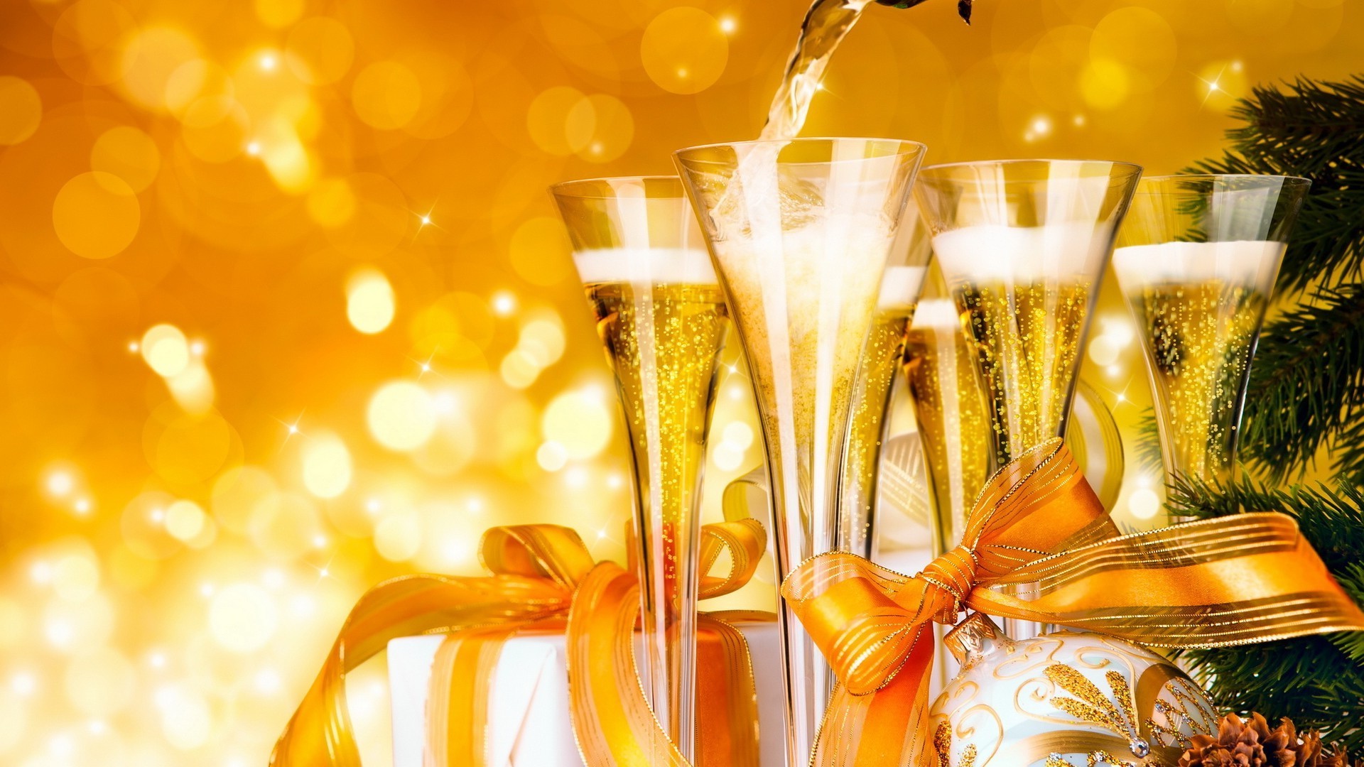 nuovo anno champagne natale vetro vacanza eva partito oro bere anniversario alcool vino filo fizz