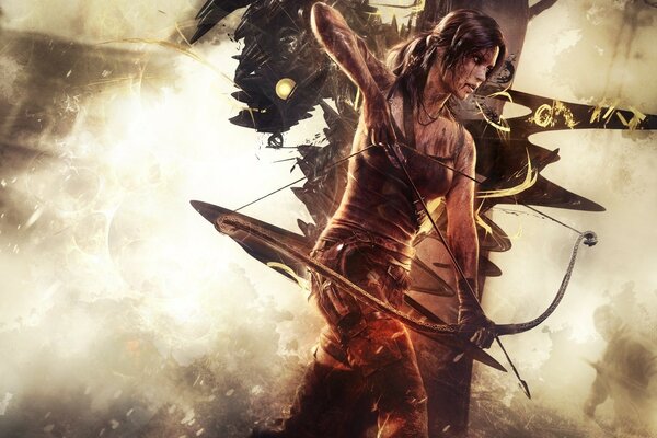 Tomb raider: The Art of the Warrior