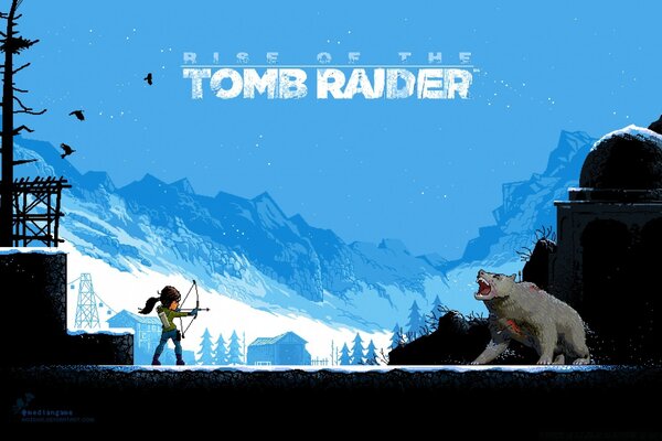 Caccia all orso polare in Tomb raider