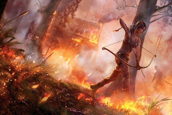 Tomb raider: Invertebrate Flame