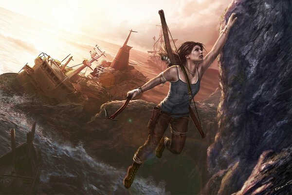 Tomb raider: el peligro del mar