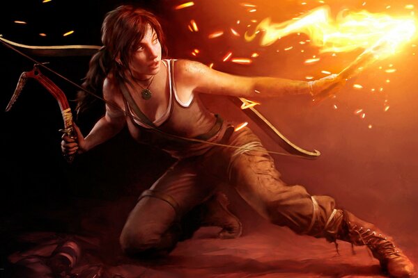 Tomb raider: Lady of Fire