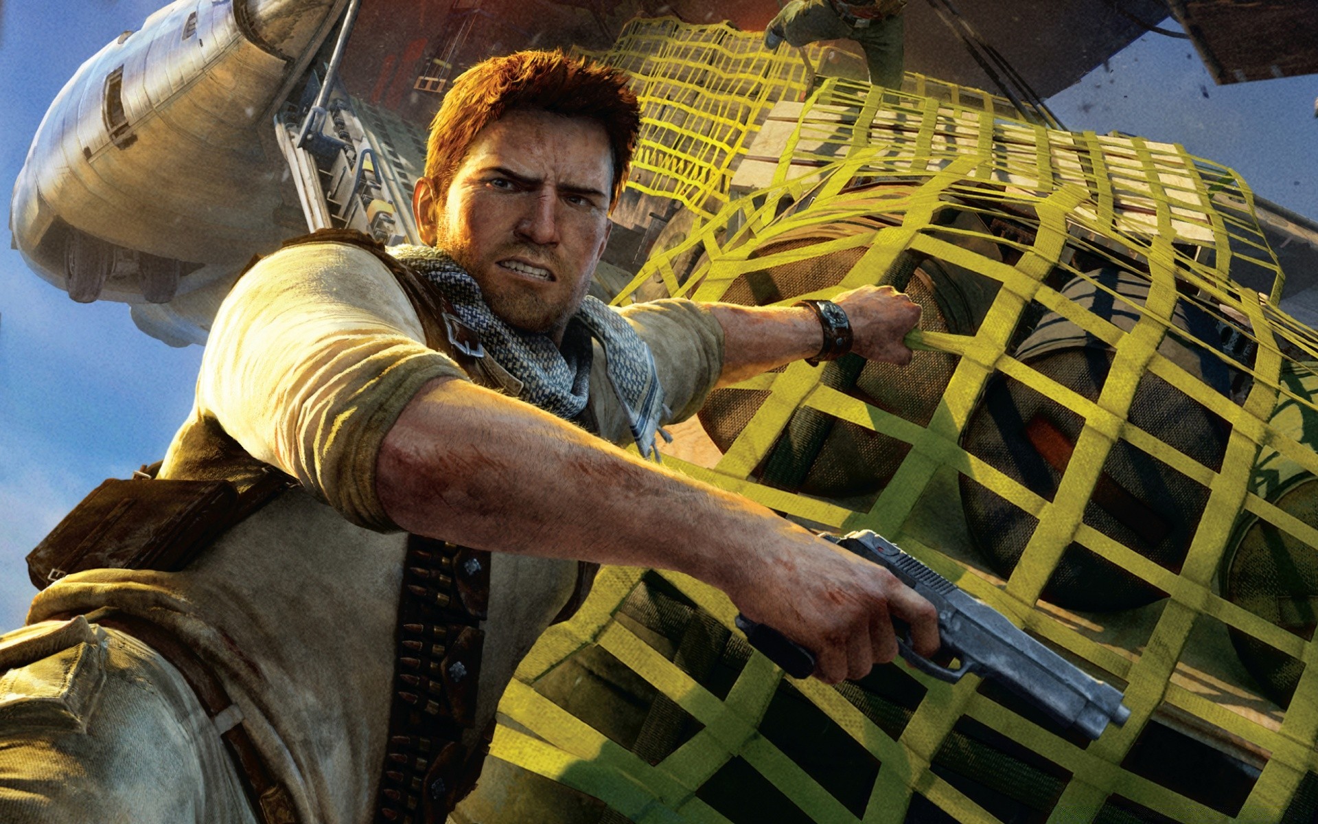 uncharted allein mann erwachsener tragen