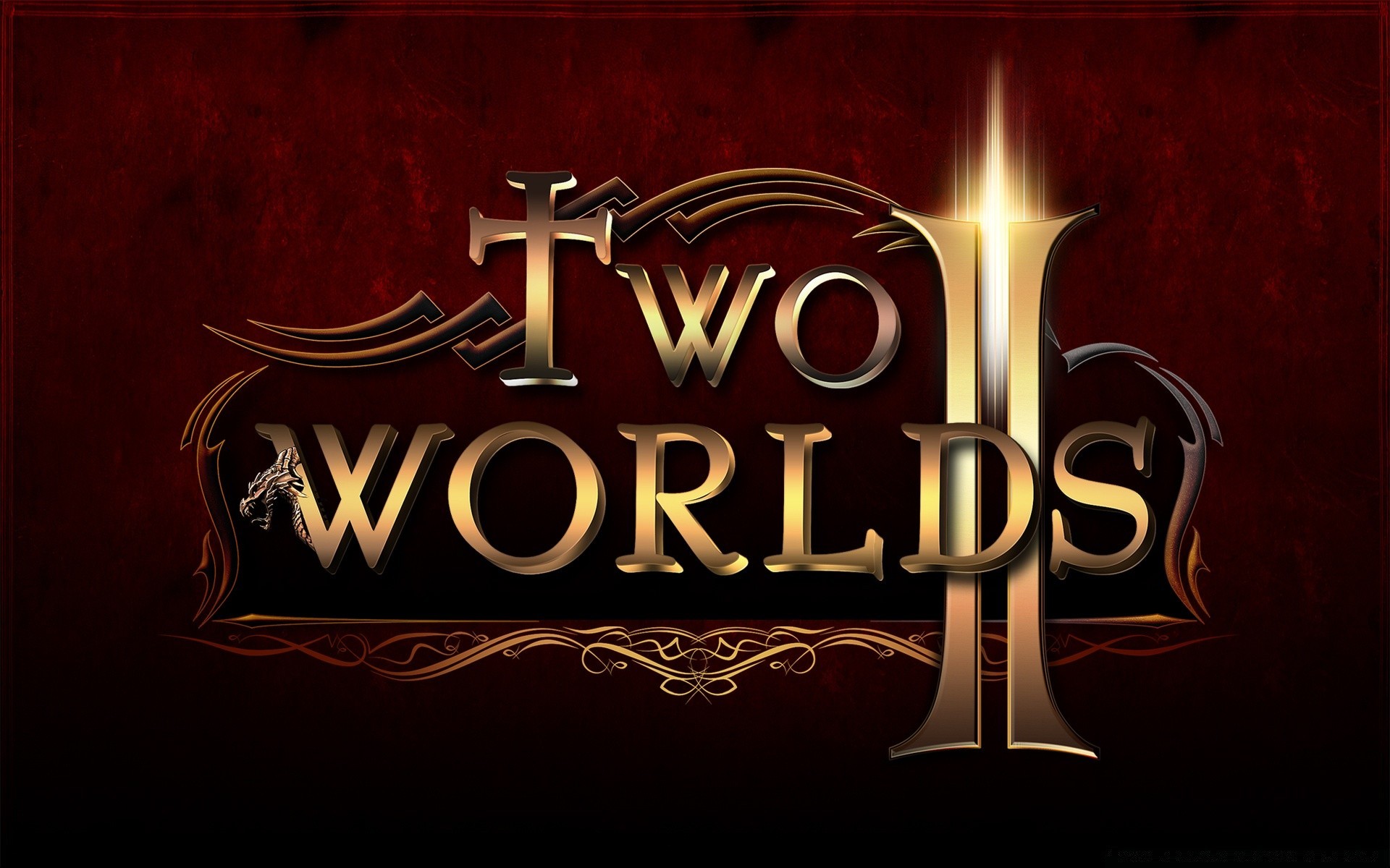 two worlds робочого столу банер символ білл свято мітки золото текст