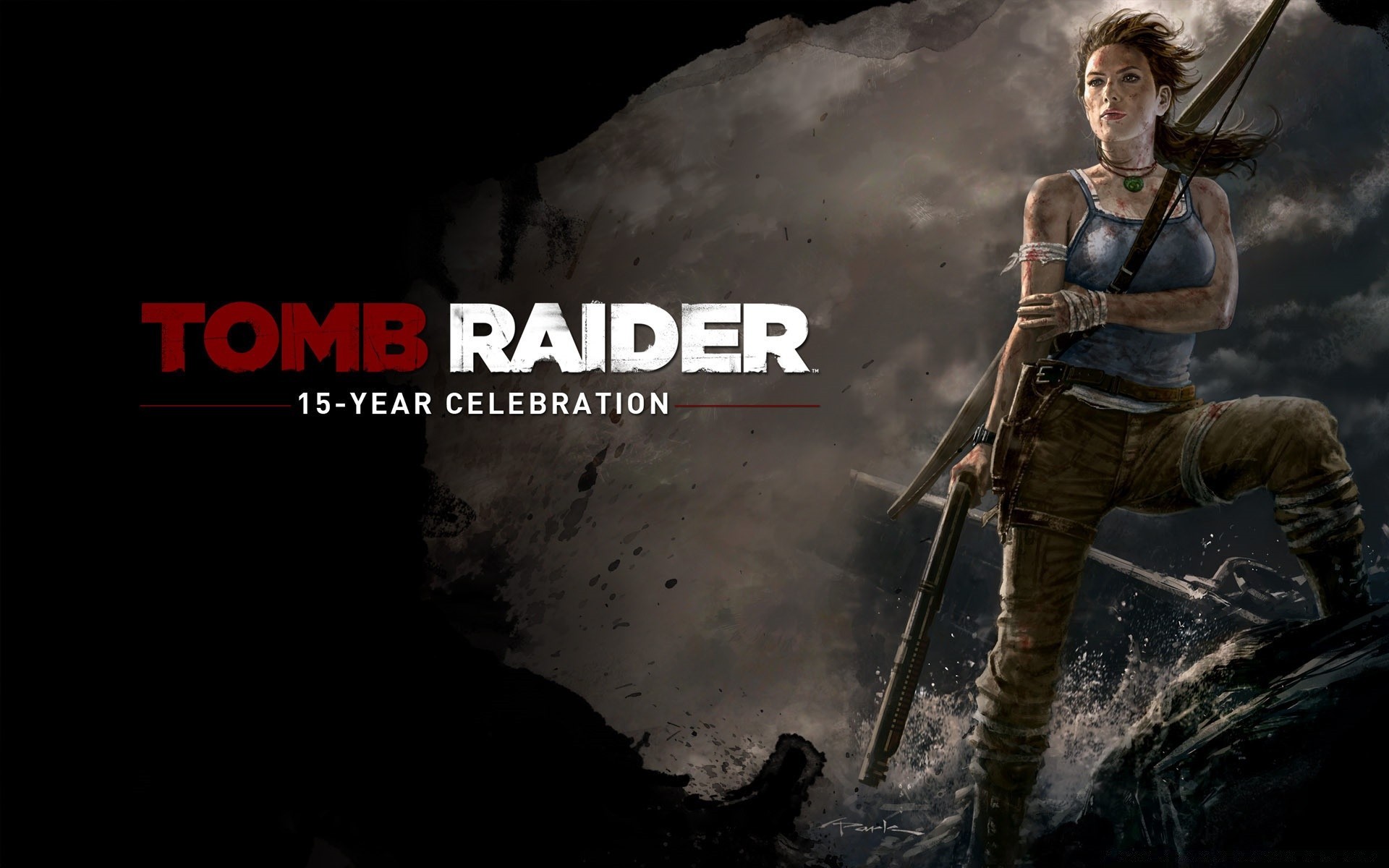 tomb raider adulto pericolo uomo all aperto fumo scuro arma sperma forza